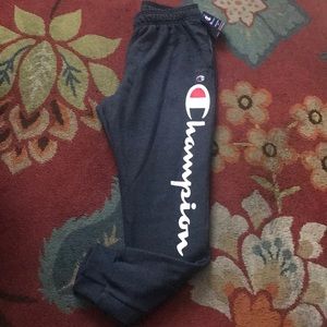 Champion fleece jogger pants